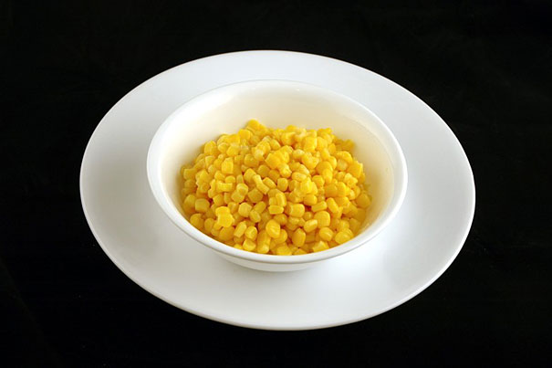 Sweet Corn in a bowl