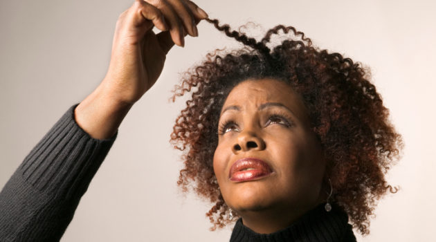 why do black women's hair fall out