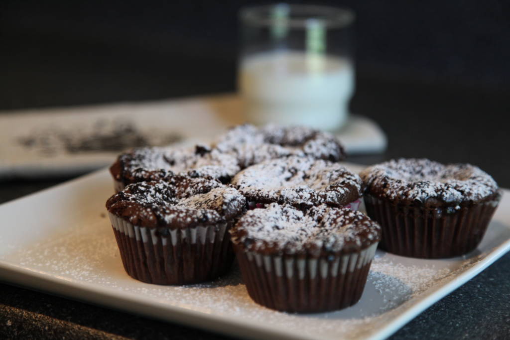 flourless chocolate cupcakes
