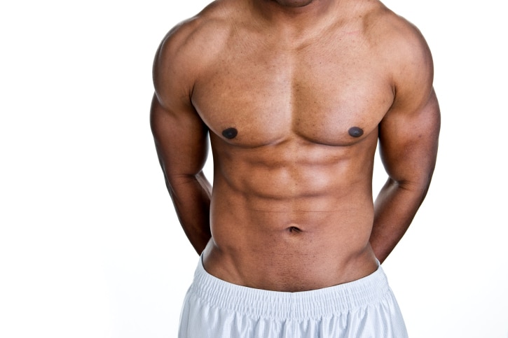 african american male torso