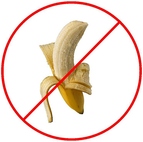 no bananas