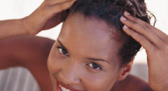 Woman Washing her Hair