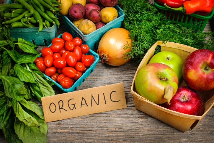 organic fruits vegetables
