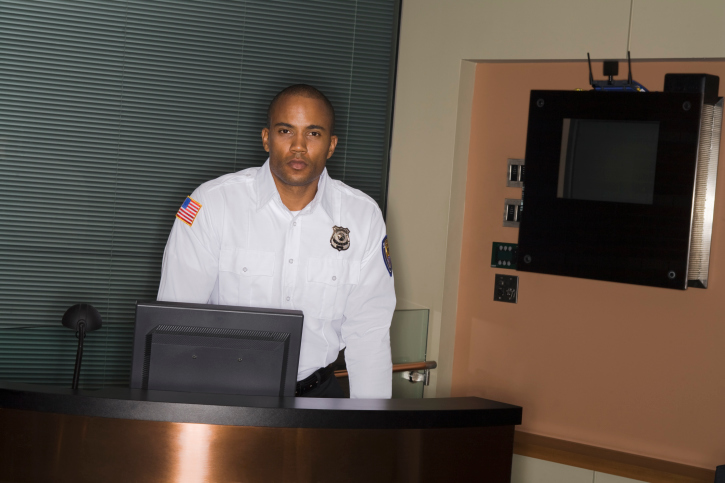 male security guard
