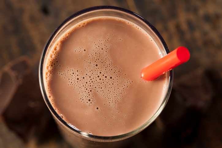 Refreshing Delicious Chocolate Milk