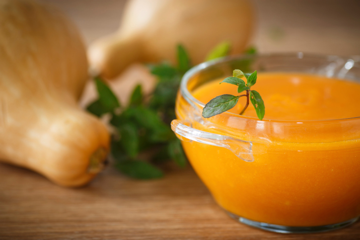mashed pumpkin