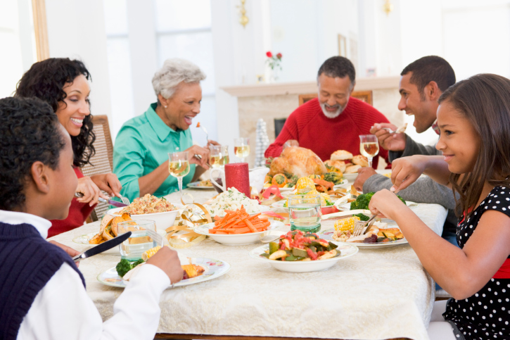 family holiday dinner