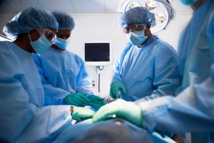 doctors in surgery