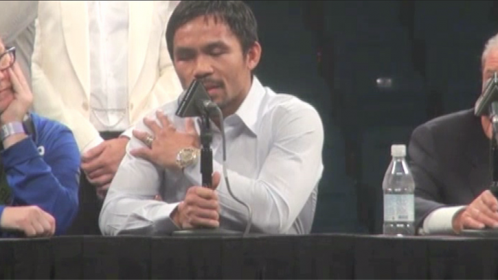pacquiao shoulder