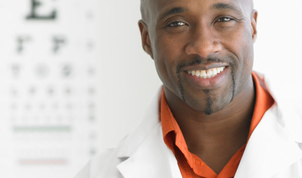 black man eye doctor
