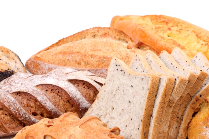 assorted loaves of bread