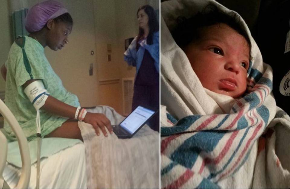 exam while in labor - Copy