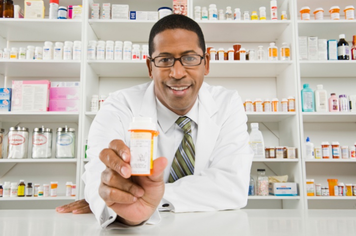 African American man pharmacist
