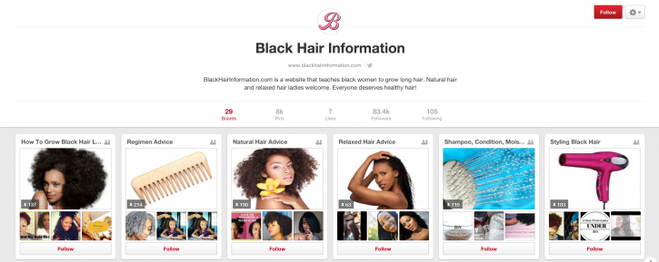 Black Hair Information