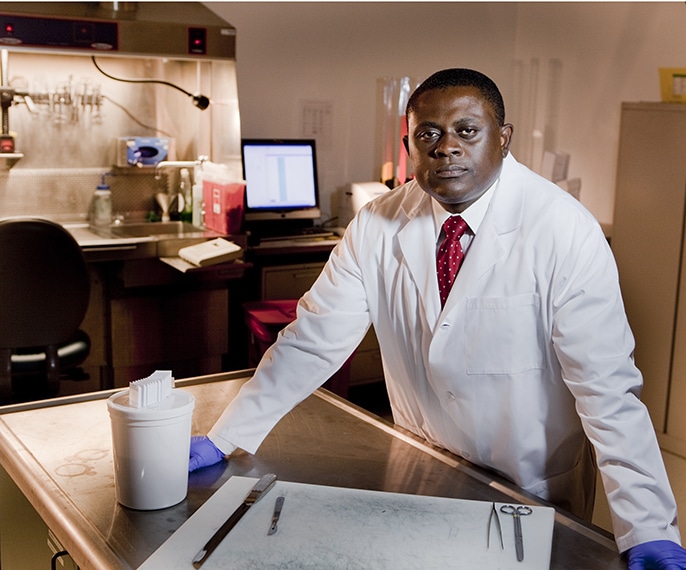 Dr. Bennet Omalu, Photo: Robert Durell