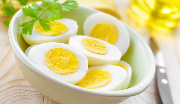 bowl of boiled eggs