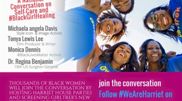 GirlTrek #BlackGirlHealing flyer