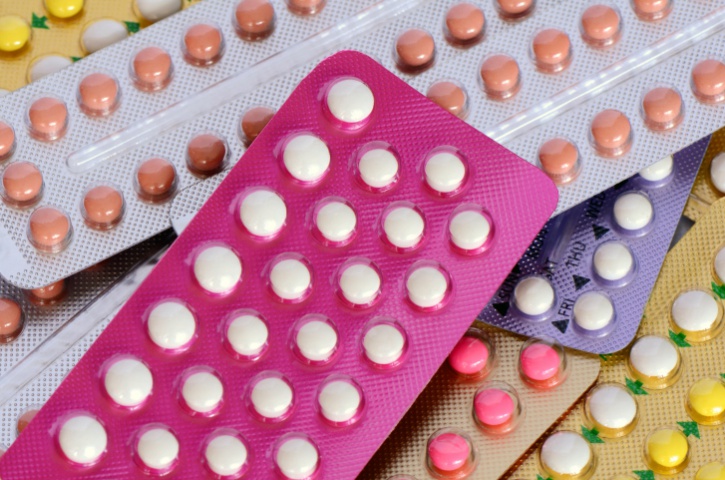 packages of birth control pills