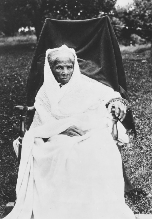 Portrait of abolitionist Harriet Tubman