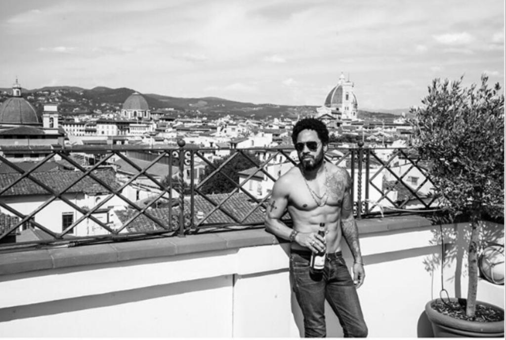 (photo courtesy of Lenny Kravitz instagram)