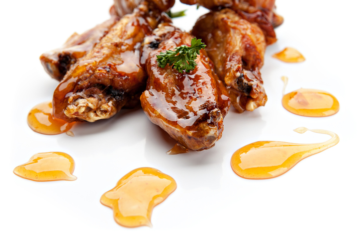 chicken wings with honey