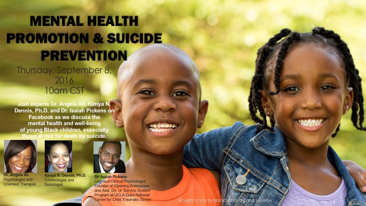 Black Children & Suicide Prevention: A Call To Action - BlackDoctor.org ...