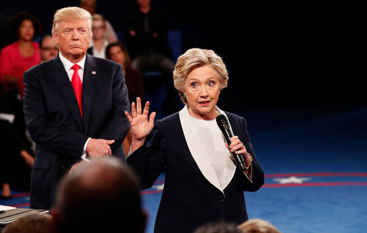 2016 Trump Clinton presidential debate