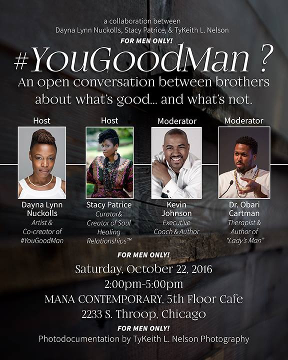#YouGoodMan Chicago event flyer