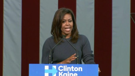 Michelle Obama Trump speech