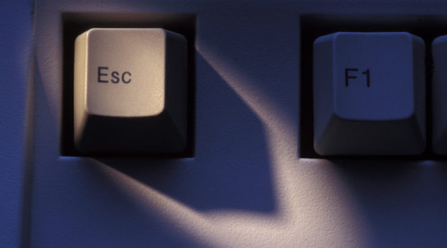 Escape key computer