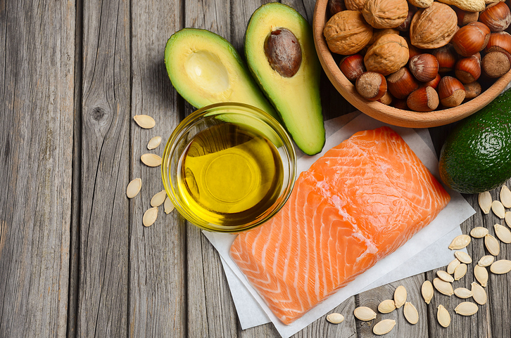 salmon and healthy fats