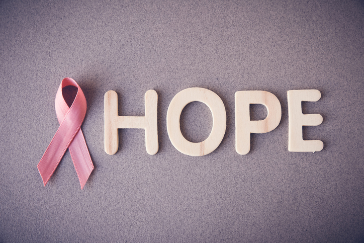 breast cancer ribbon for hope