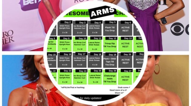 Get Fit Like That April 2017 Arms Challenge
