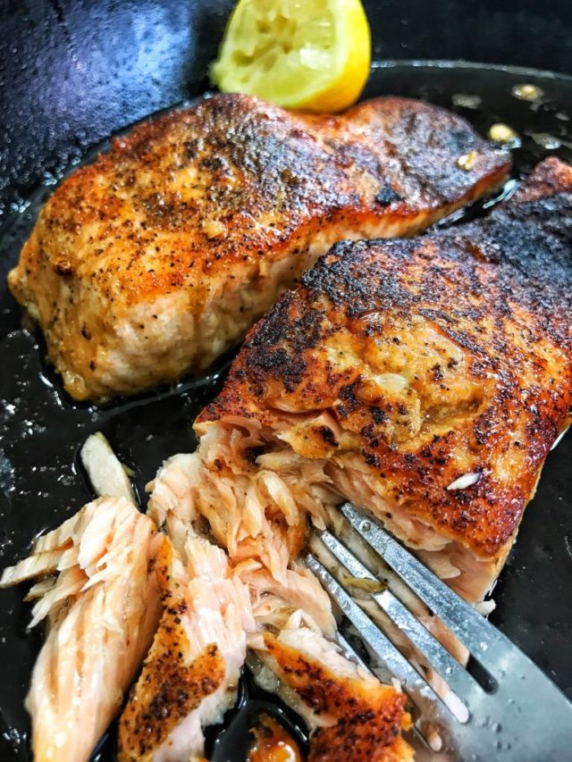 Honey Sweet Tea Glazed Salmon - BlackDoctor.org - Where Wellness ...