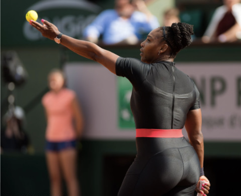 Serena Williams Game Winning Catsuit Is Not For Fashion Its For Her Life 8977