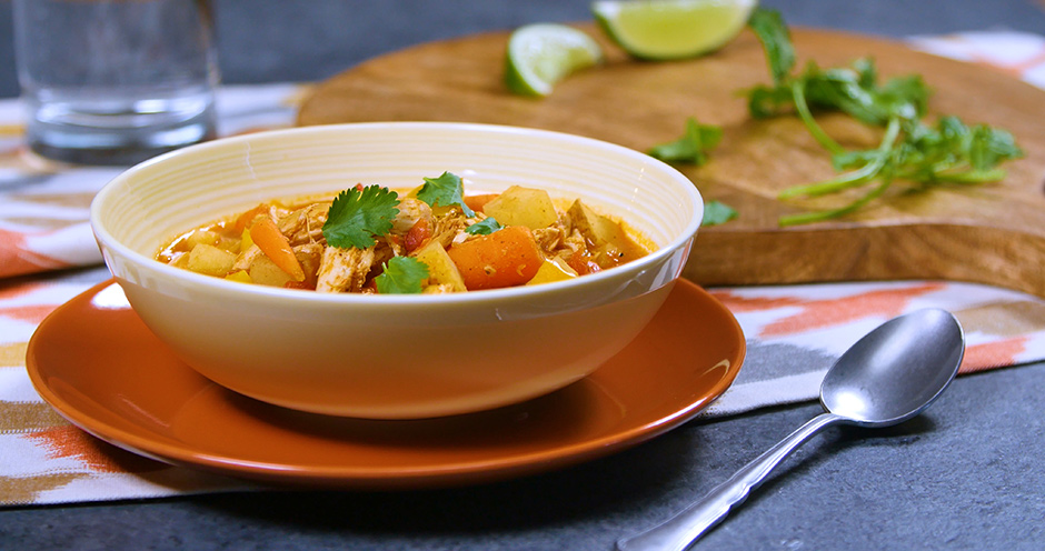 Heart Healthy Slow Cooker Mexican Chicken Soup