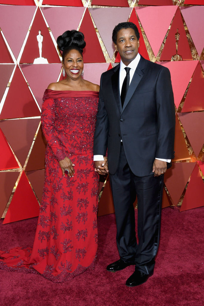 Pauletta Washington & Denzel Washington