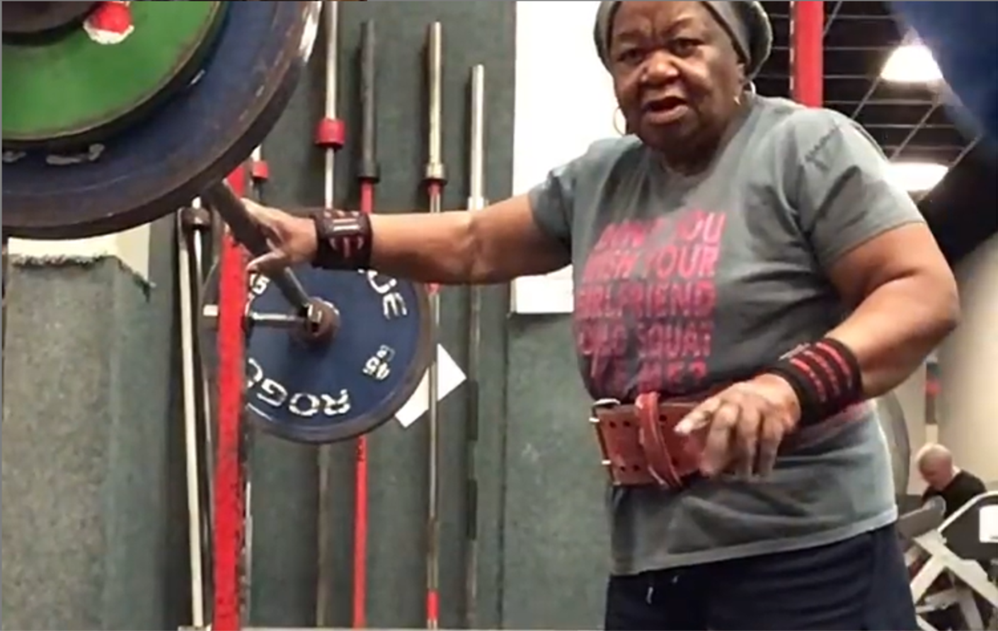 78 Year Old Grandma Sets New Weightlifting Record