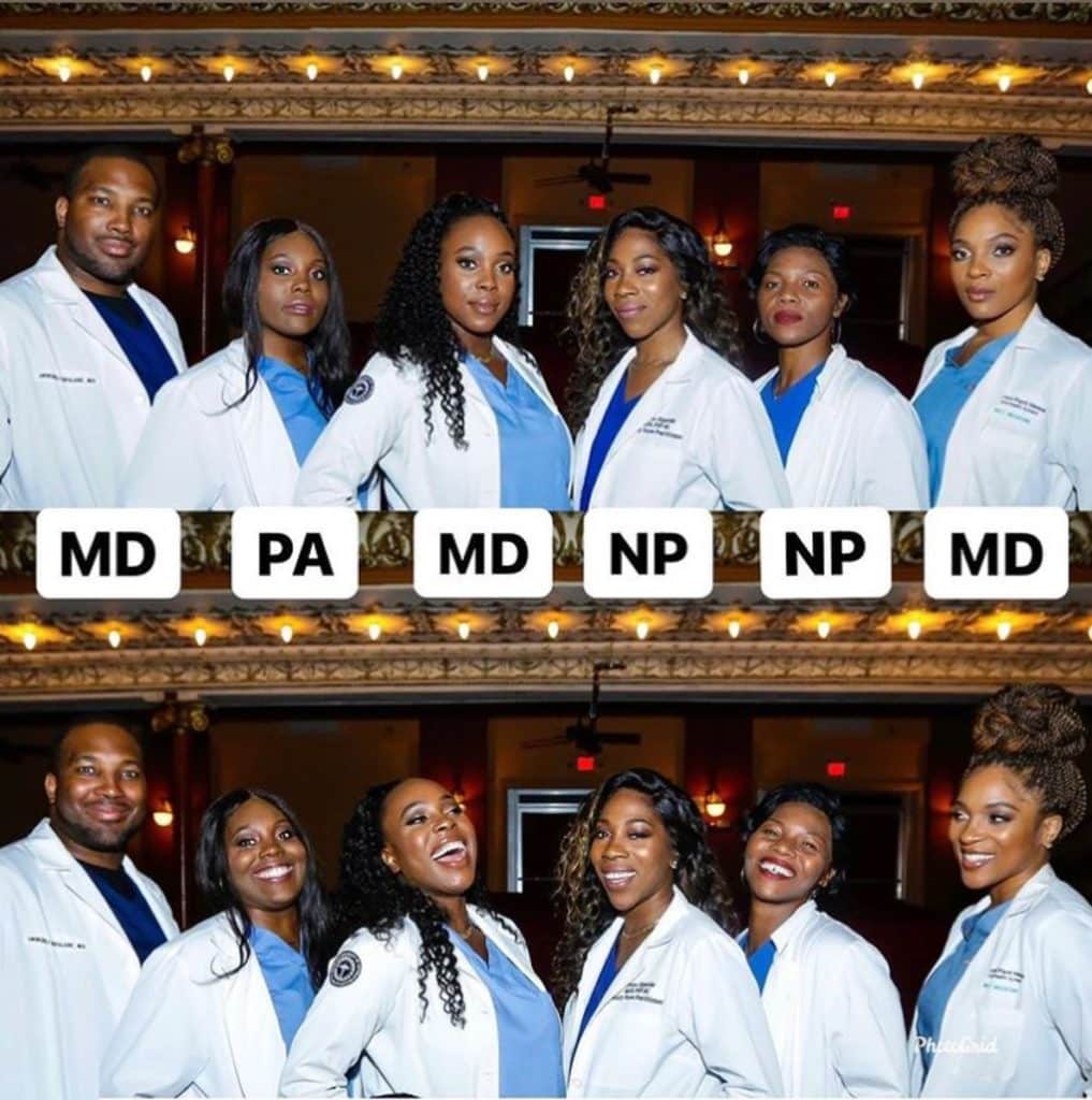 Siblings in Medical Field Photo Goes Viral, Inspires a Generation - BlackDoctor.org - Where