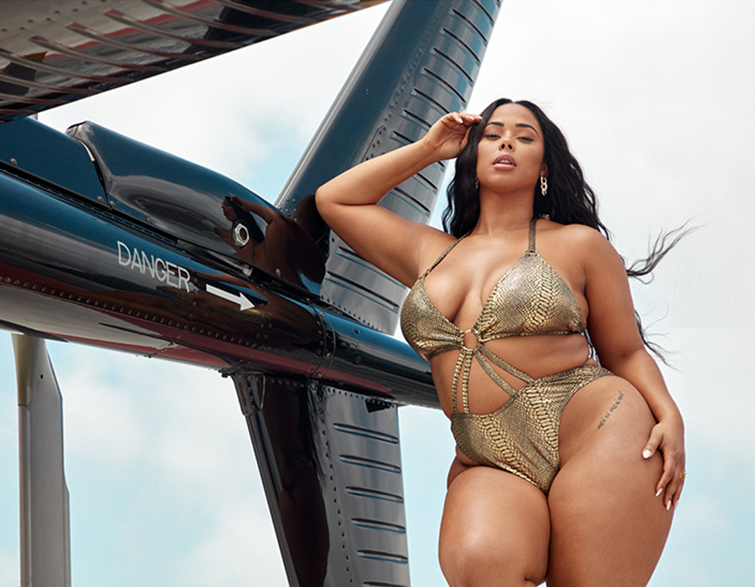 Pluche pop Verwoesten onkruid Tabria Majors Drops Swimwear Line All Plus-Sized Curvy Girls will Love! -  BlackDoctor.org - Where Wellness & Culture Connect