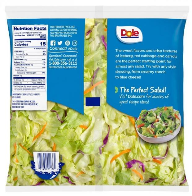 ALERT Huge Salad Recall on Salads Sold at Walmart, Kroger and More