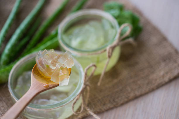 homemade aloe vera gel