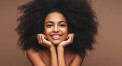 healthy hair and skin