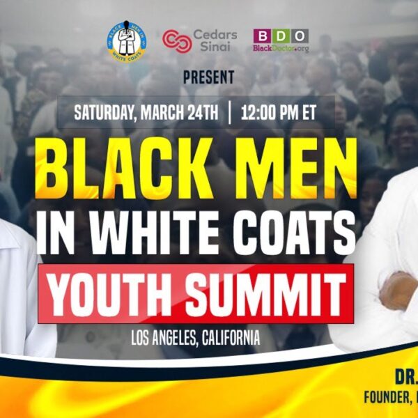 Live: Black Men in White Coats Youth Summit with Cedars-Sinai
