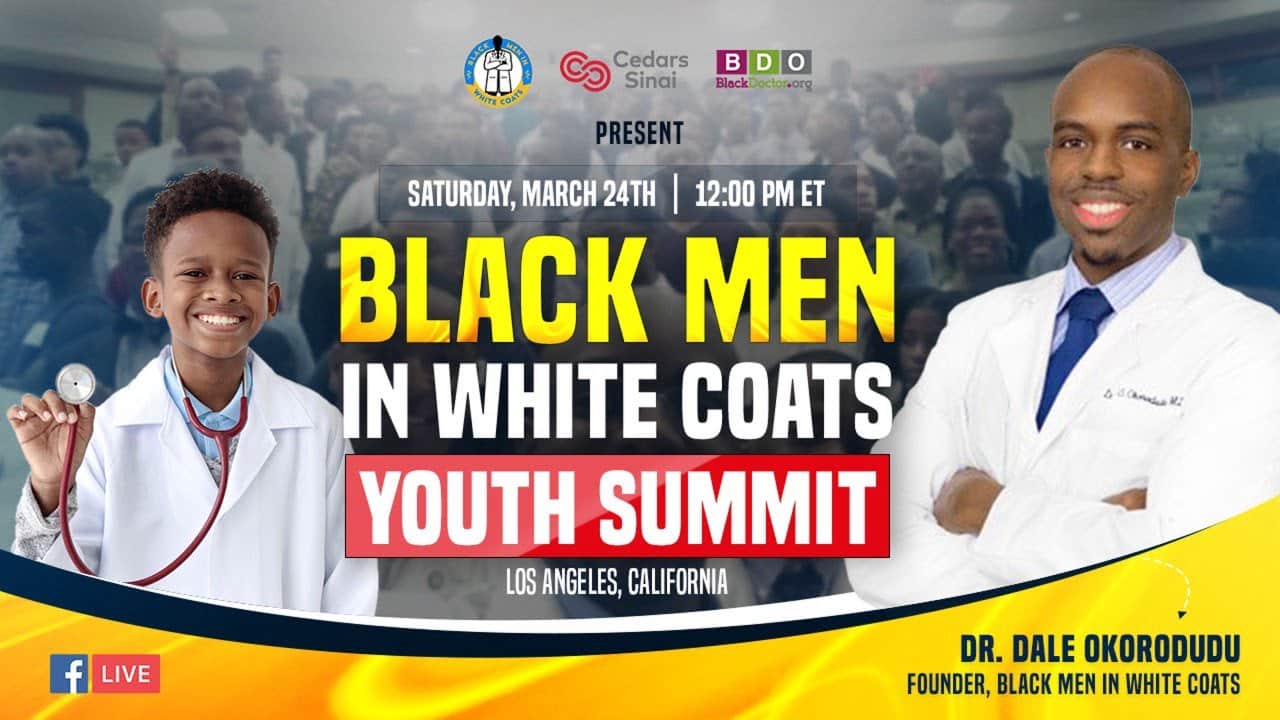 Live: Black Men in White Coats Youth Summit with Cedars-Sinai