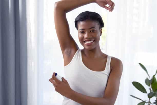 dark underarms