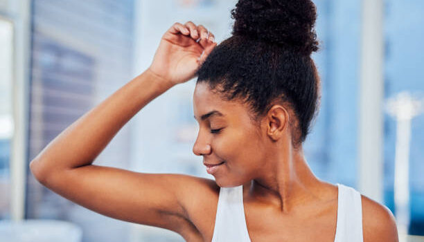 dark underarms