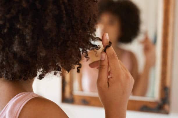 damaged hair