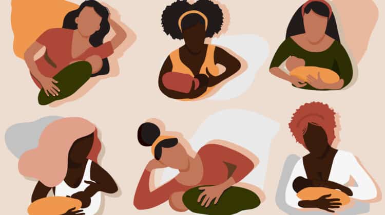 black Breastfeeding