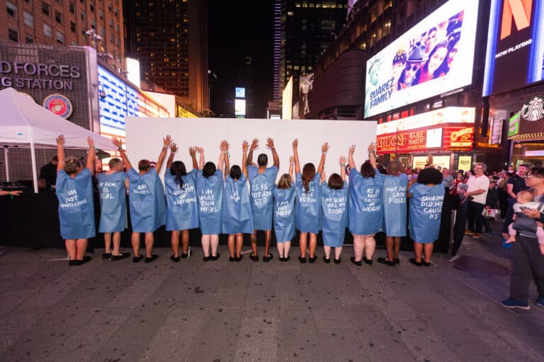 HS Warriors Take the Runway in Times Square